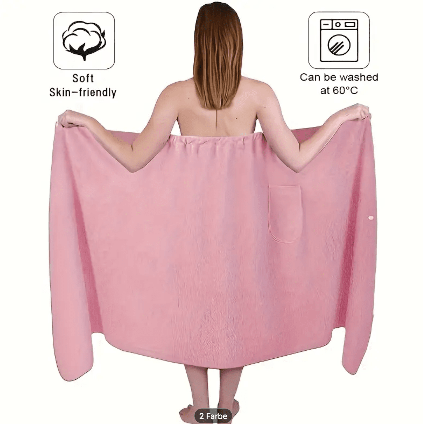 Sauna Wickelhandtuch (Unisex) 2