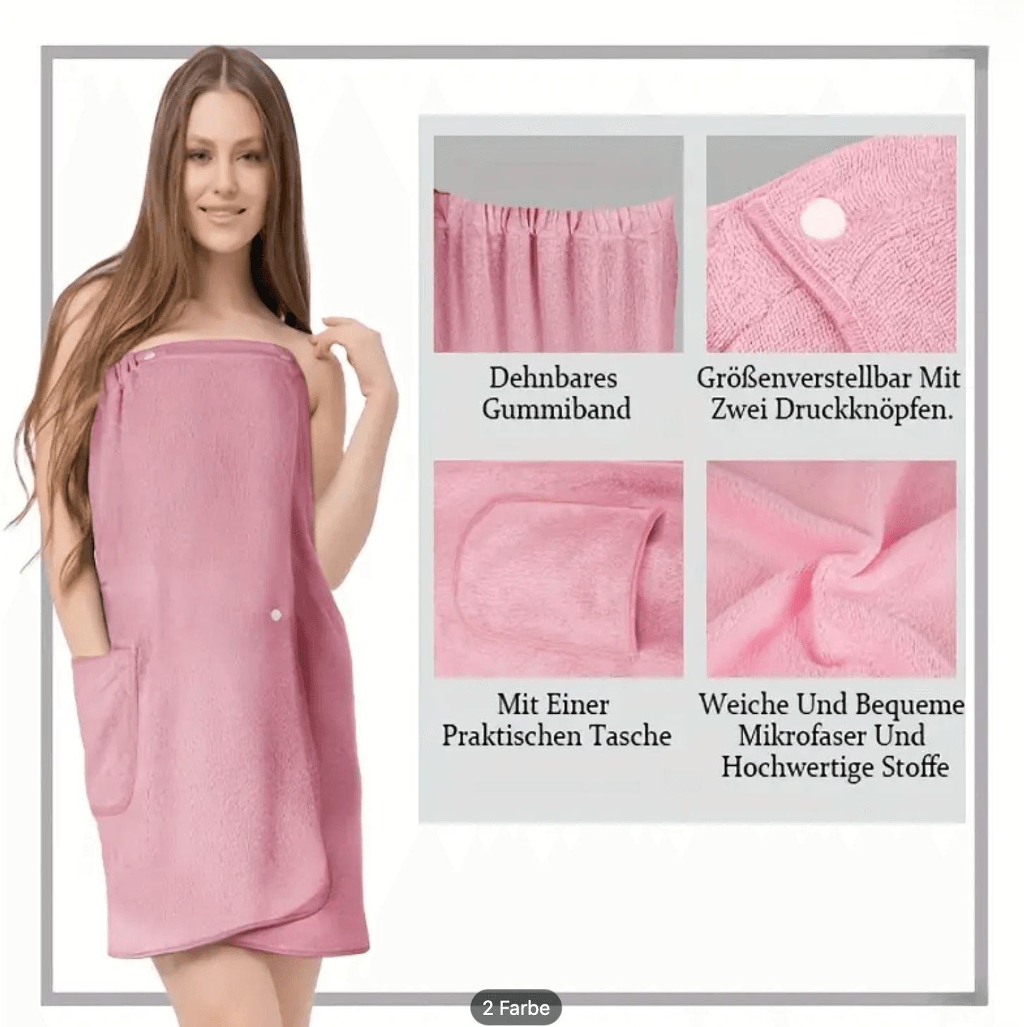 Sauna Wickelhandtuch (Unisex) 4