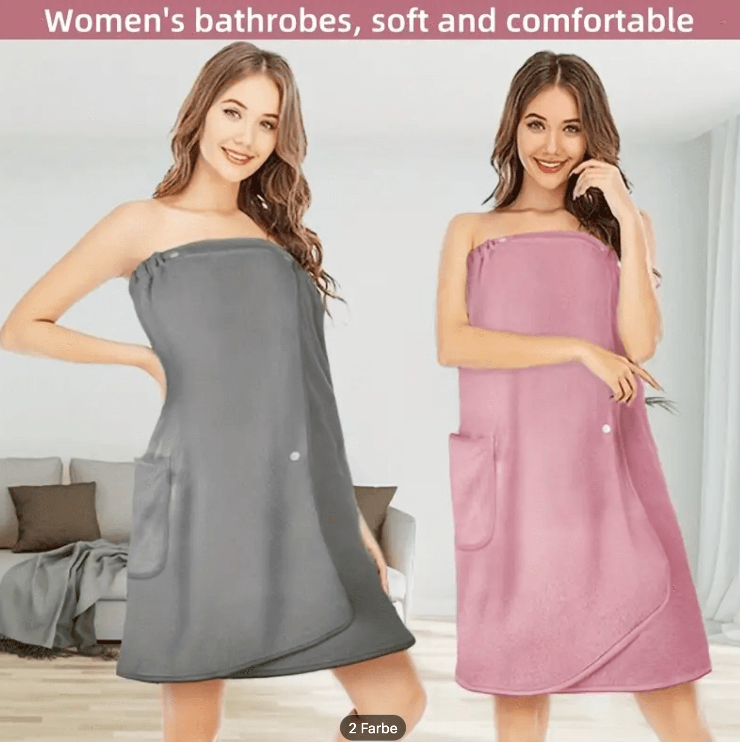 Sauna Wickelhandtuch (Unisex) 7