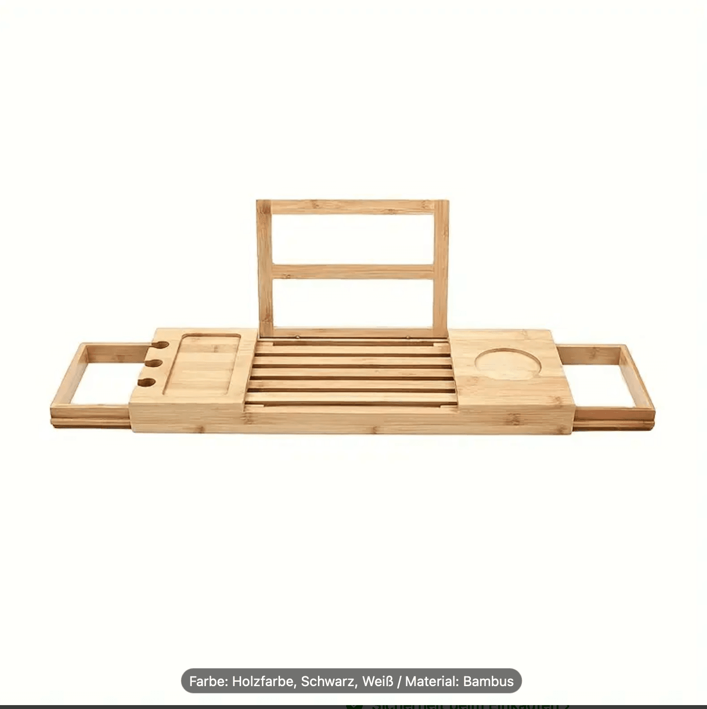 Bambus Badewannenablage